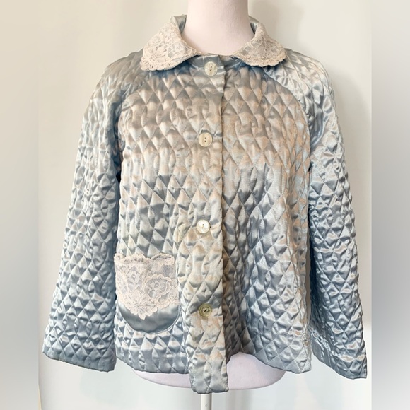 Kassatly Palm Beach Bed Jacket - Size Small - Picture 1 of 9